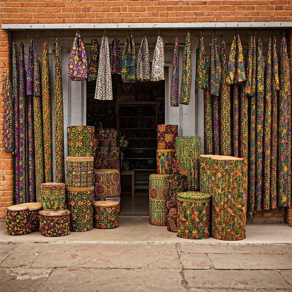 Nigerian grocery store with African products